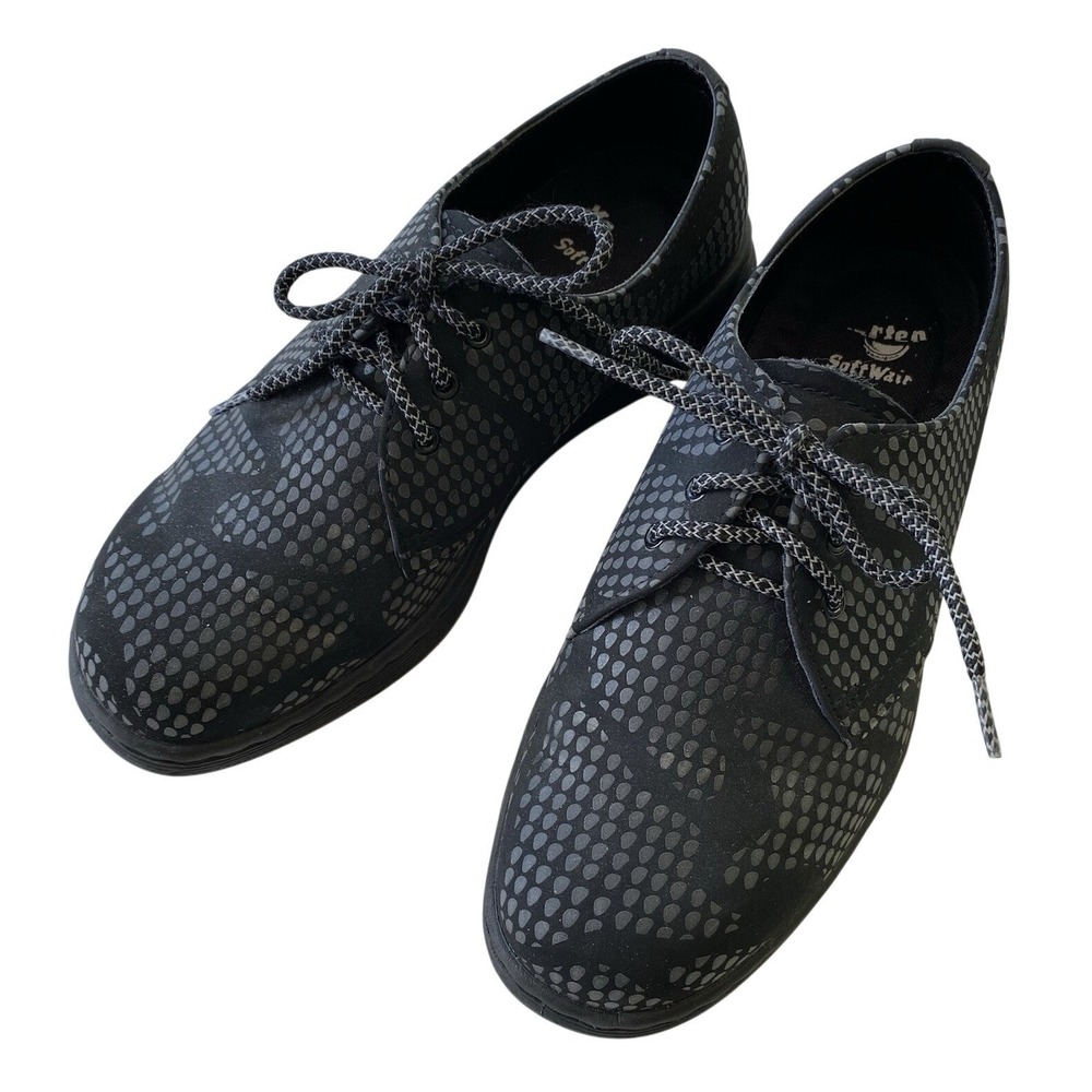 Dr. Martens Airwair Softwair Cavendish Oxford Shoes Black Camo Men 6 Women 7